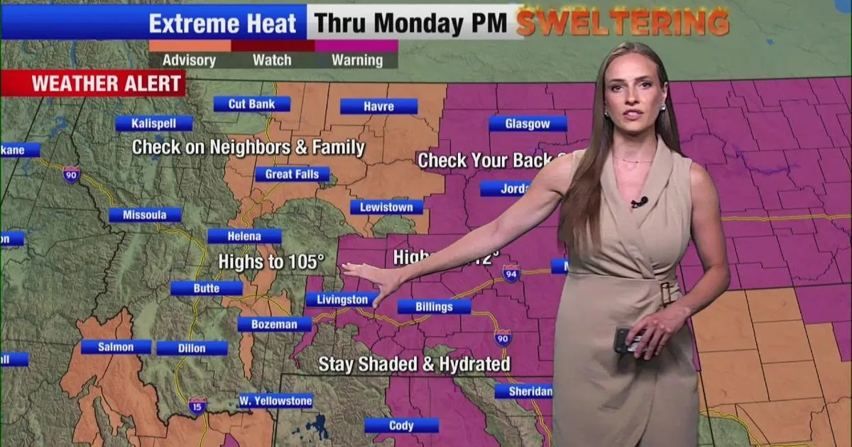 Record Heat Breaks Long-Standing Temperature Marks Across Montana as Warnings Stay in Place Through the Night