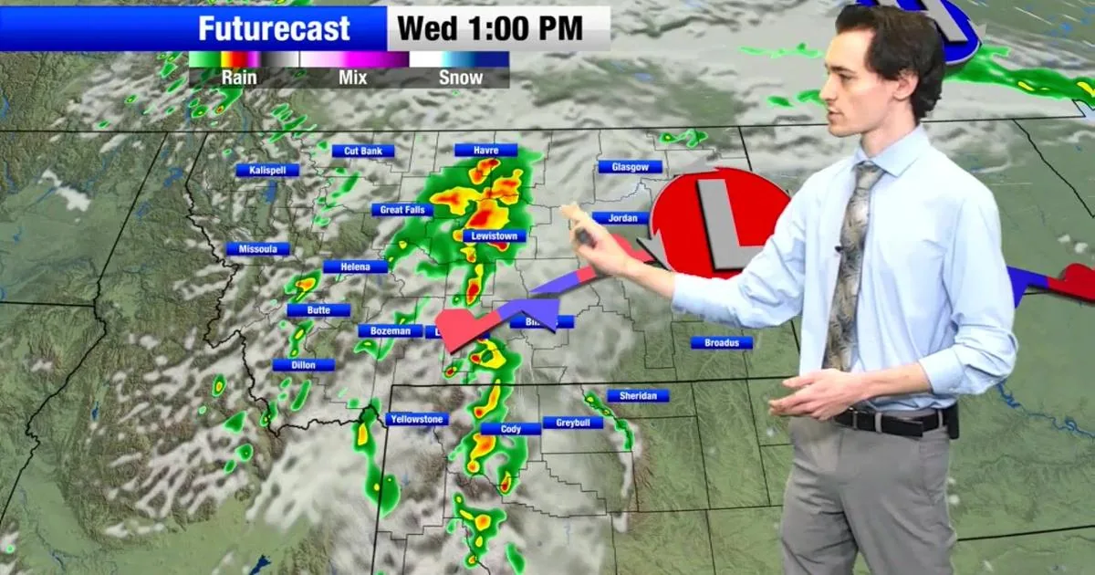 Showers and Storms Forecast Across Southern Montana With Flood Watch, Heat Warning and Lake Wind Advisory in Effect